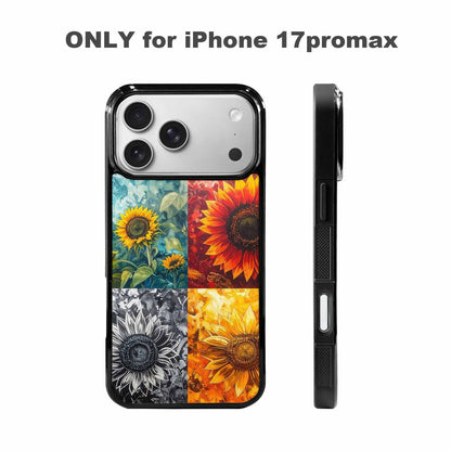 iPhone 17 Pro Max Case — Blend Melt Them Together Floral, Custom Print Case Cover