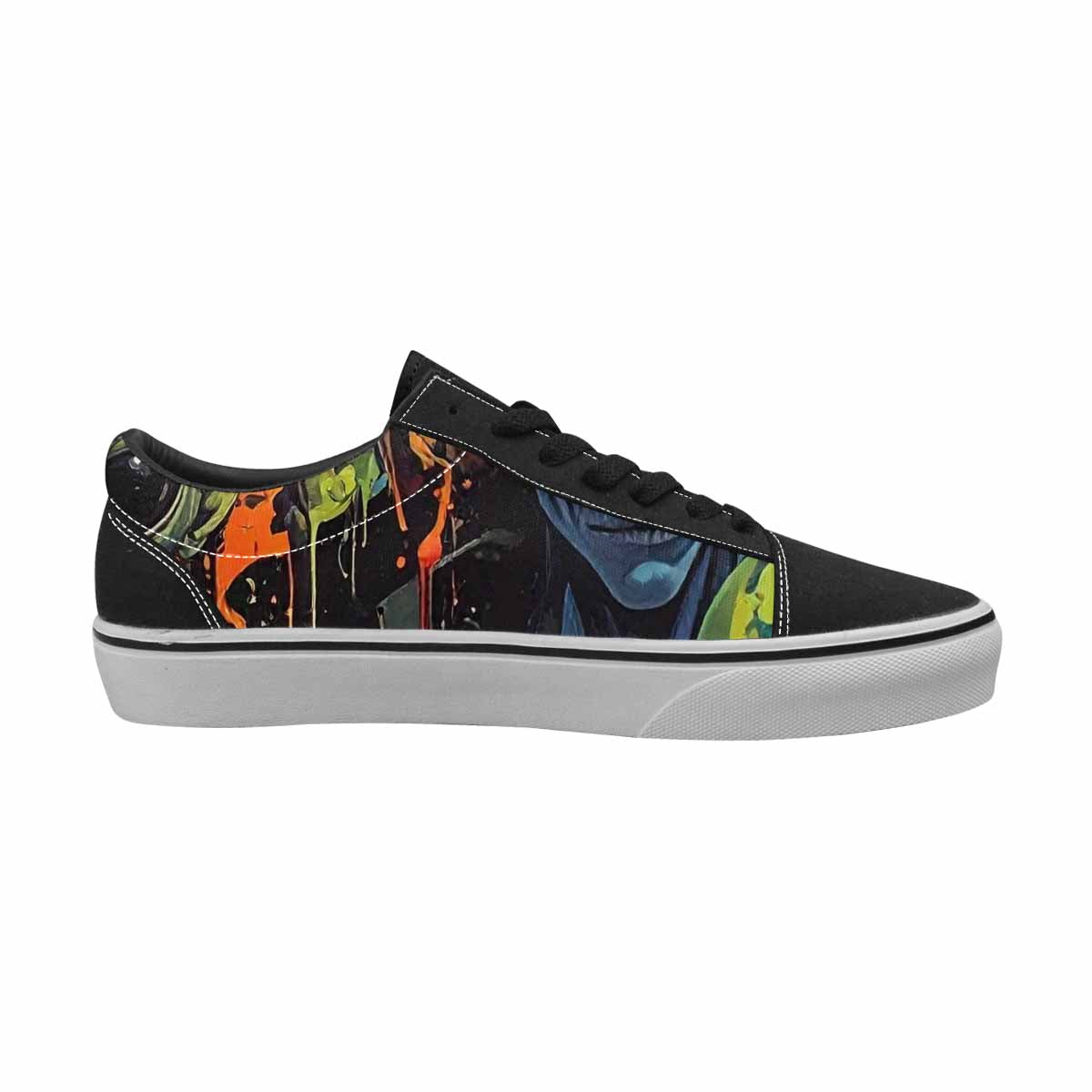 WOMEN'S Aliens × Camo Aliens Lace-Up Canvas Y2K Shoes