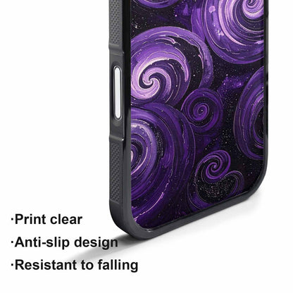 iPhone 17 Air Case — Seamless Repeating Pattern Of Overlapping Galaxy, Personalized Phone Case