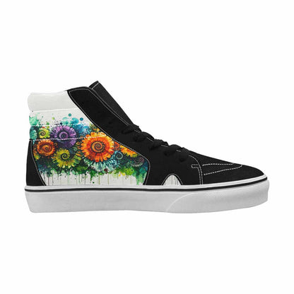 MEN'S Tie High Top Canvas Cottagecore Sneakers