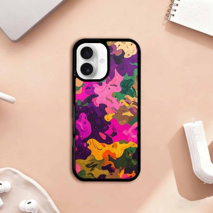 iPhone 17 Case — Small Military Camouflage Blotch Camo, Custom Designed Case Cover