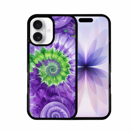 iPhone 17 Case — Tie Dye Purple Green Tie Dye, Original Design Phone Case