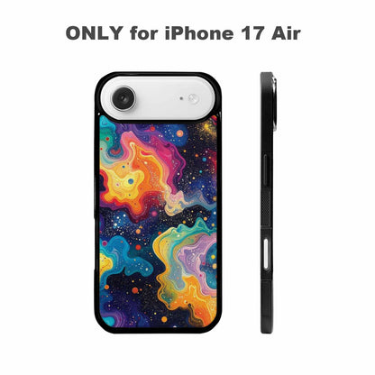 iPhone 17 Air Case — Galaxy Art Colorful Cosmic Dust Galaxy, Custom Print Case Cover