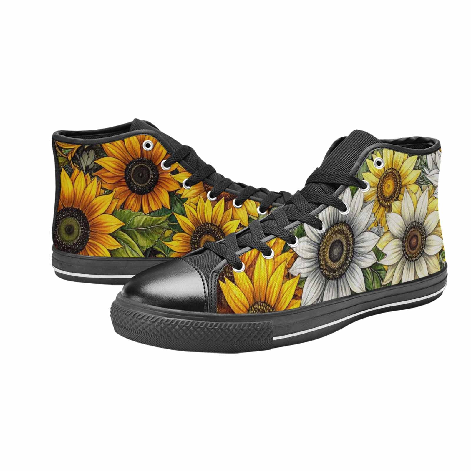 WOMEN'S Sunflower High Top Canvas Dreamcore Sneakers