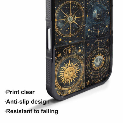 iPhone 17 Pro Max Case — Small Zodiac Constellation Star Galaxy Space, Custom Printed Phone Case