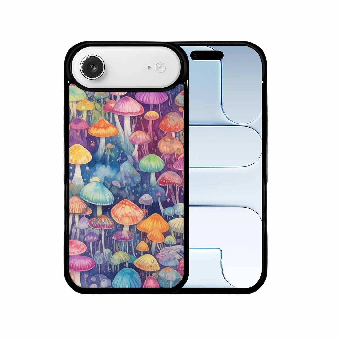 iPhone 17 Air Case — Mushrooms Tie Dyemushrooms Pat Rvh Tie, Custom Phone Case