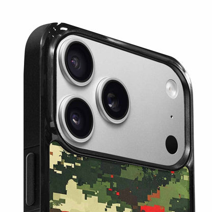 iPhone 17 Pro Max Case — Small Military Camouflage Blotch Camo, Customized Protective Case