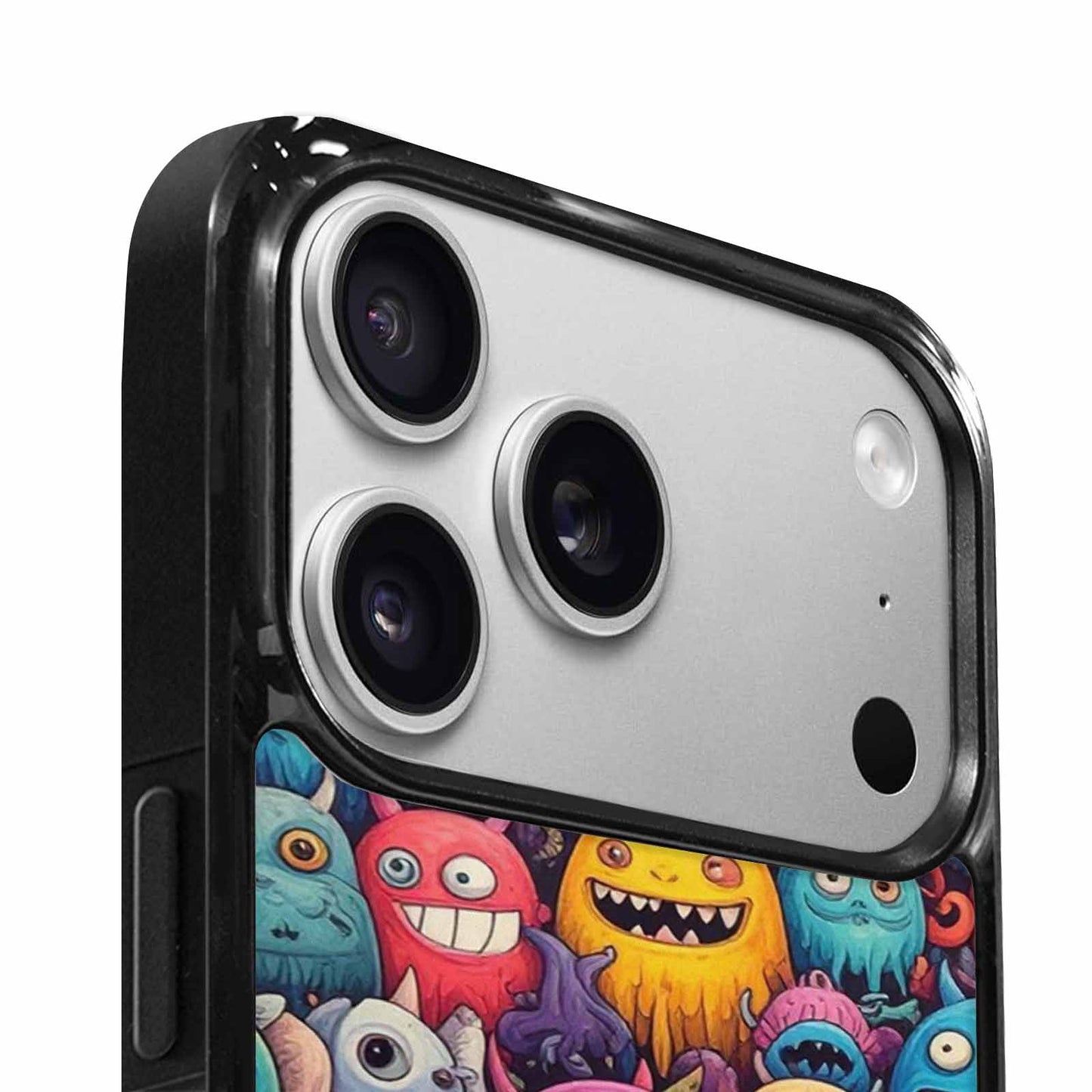 iPhone 17 Pro Case — Monsters General Cartoon Monsters Pattern Cartoon, Custom Print Case Cover