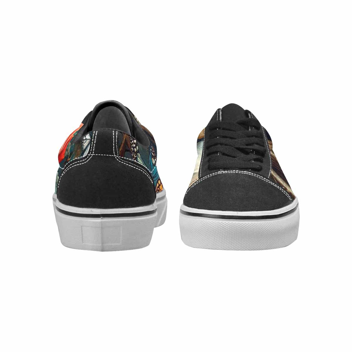 WOMEN'S More Overlapping Ontop Each Lace-Up Canvas Cottagecore Custom Sneakers