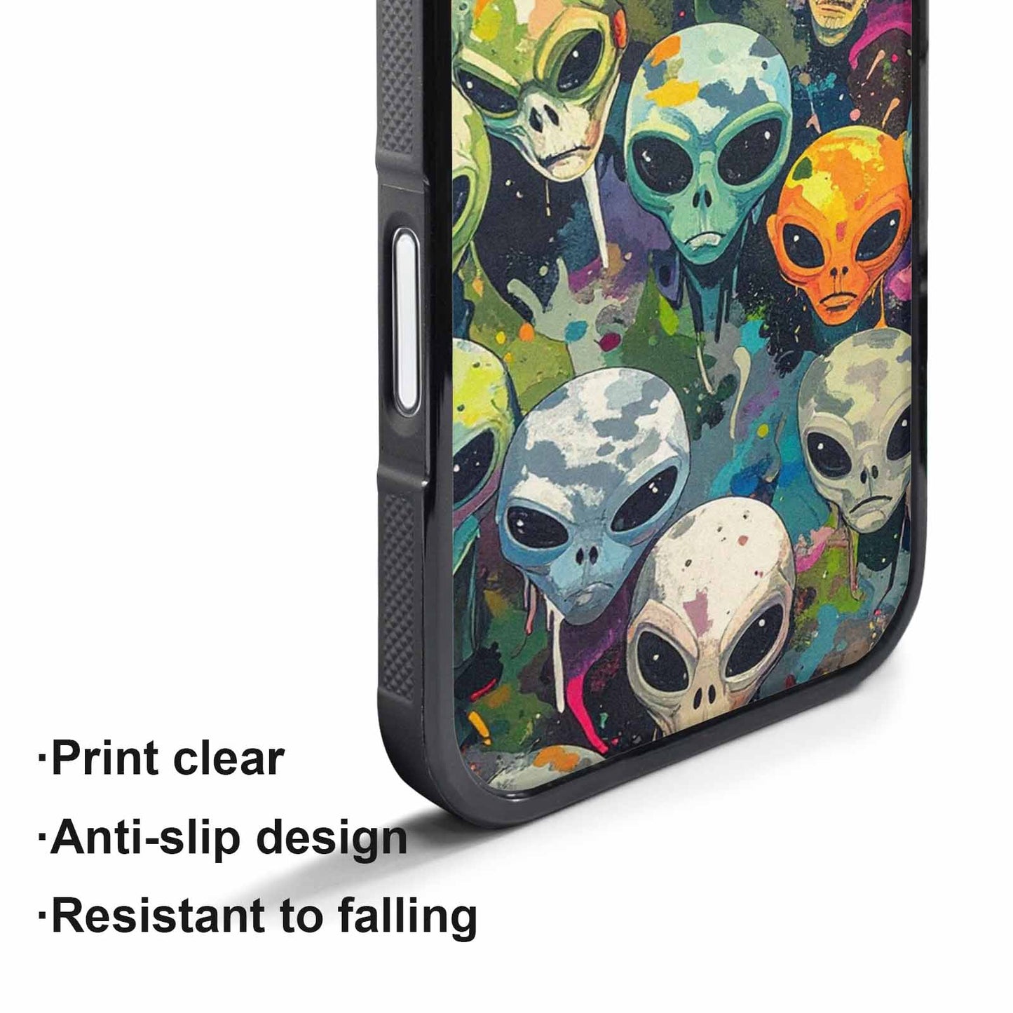 iPhone 17 Pro Max Case — Aliens Camo Aliens Alien Scifi, Custom Art Phone Cover
