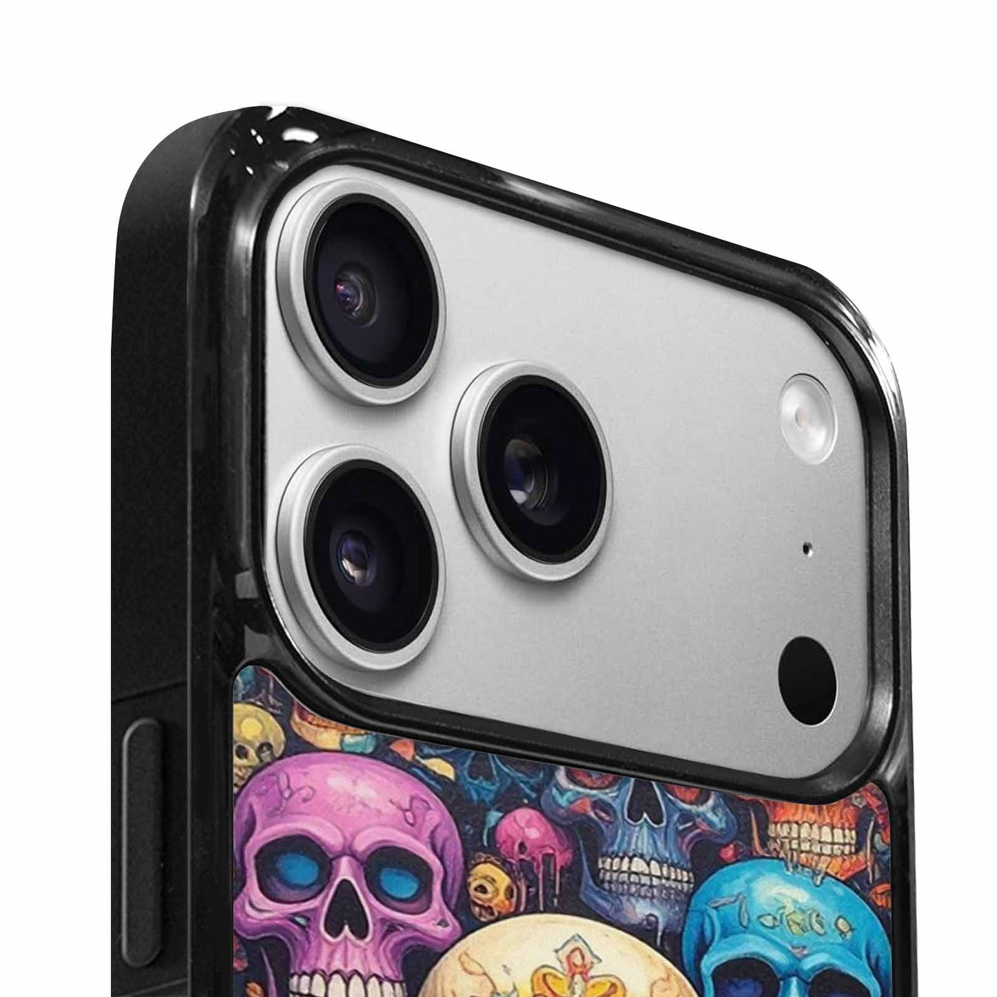 iPhone 17 Pro Case — Skulls General Skulls Pattern Gothic Skulls, Custom Phone Case
