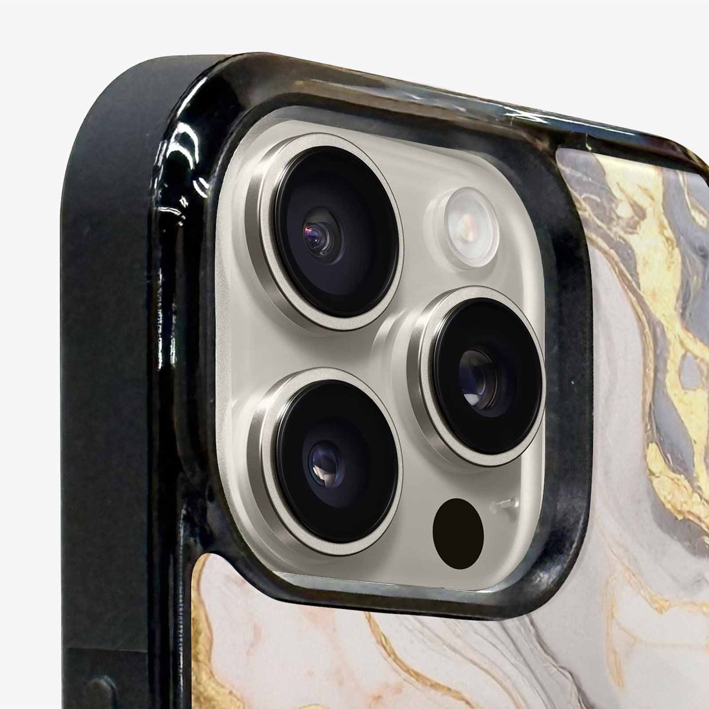 iPhone 16 Pro Case — Marble Vein Marble Veins Pattern Hundreds, Custom Made Phone Cover