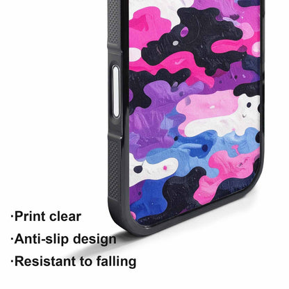 iPhone 17 Air Case — Vivid Camo Genderfluid Pride Camo, Custom Designed Case Cover