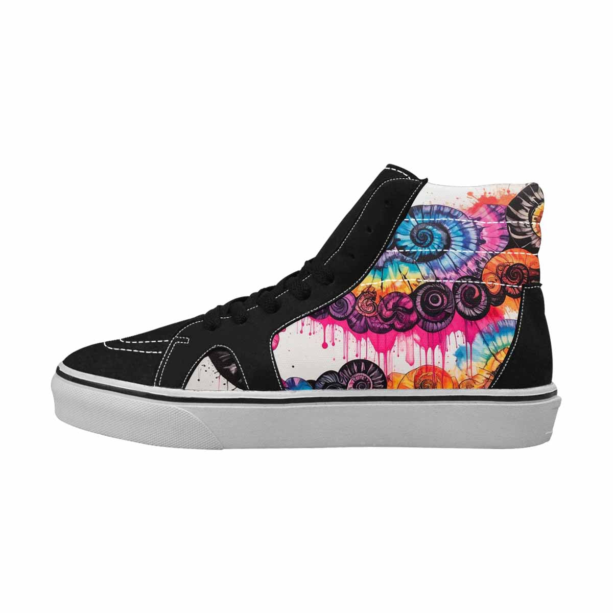 MEN'S Tie High Top Canvas Grunge Shoes