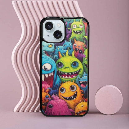 iPhone 15 Case — Monsters General Cartoon Monst 0p8, Unique Phone Case Design