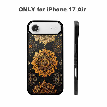 iPhone 17 Air Case — Small Mandala Pattern Randomly Varying Floral, Custom Designed Case Cover