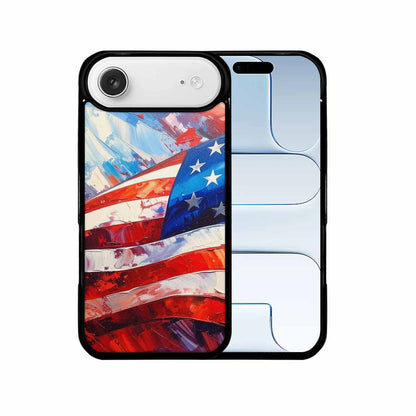 iPhone 17 Air Case — Usa Flag Stars And Stripes Galaxy, Personalized Phone Case