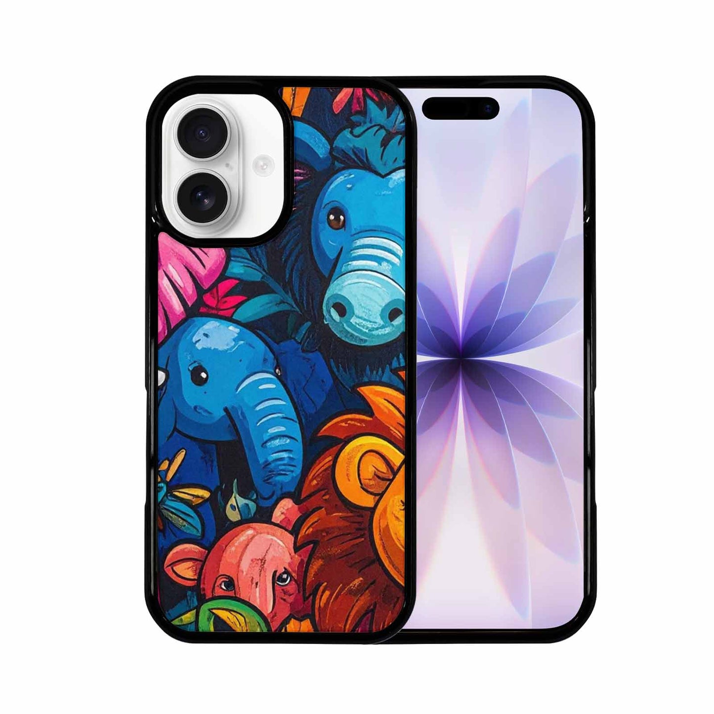iPhone 17 Case — Cartoon Animal Characters Cartoon Cute, Custom Art Phone Cover