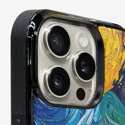 iPhone 15 Pro Max Case — Blend All Versions Together Melting Together, Original Design Phone Case