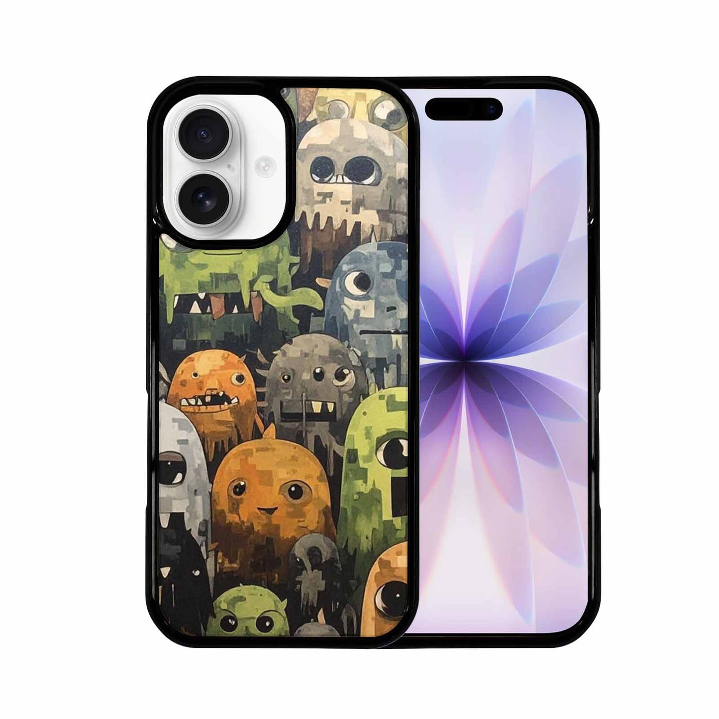 iPhone 17 Case — Monsters Camomonsters Pattern T6v Camo, Original Design Phone Case