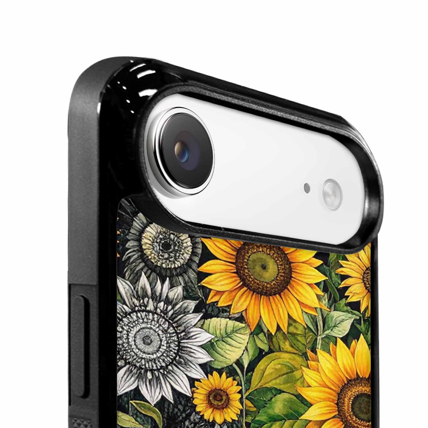 iPhone 17 Air Case — Small Sunflower Pattern Randomly Varying Floral, Custom Designed Case Cover