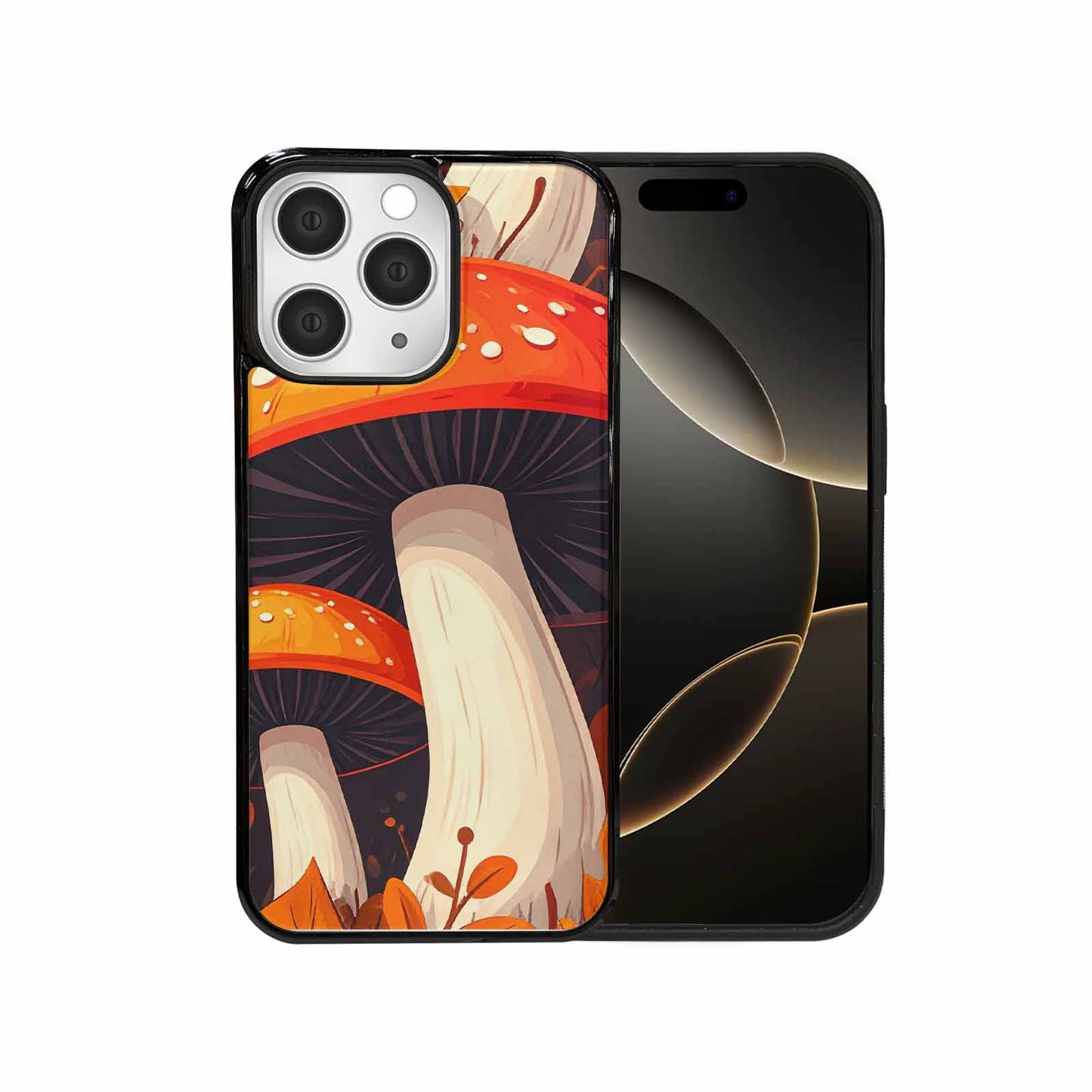 iPhone 15 Pro Max Case — Bold Autumn Mushroom Bold Autumn Mushroom, Original Design Phone Case