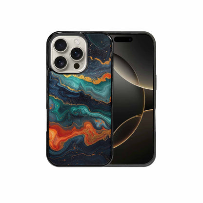 iPhone 16 Pro Case — Marble Dark, Original Design Phone Case