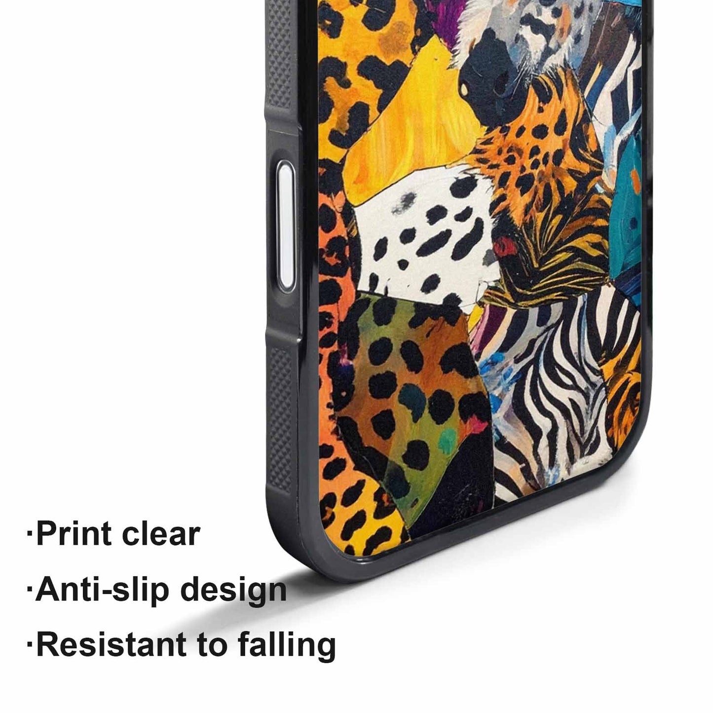 iPhone 17 Air Case — Full Color Vibrant Animal Print Animal, Custom Printed Phone Case