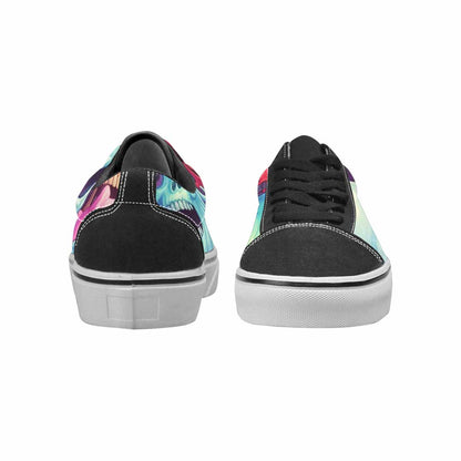 WOMEN'S Ice Cream Monsters  Lace-Up Canvas Aesthetic Shoes
