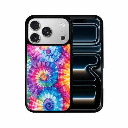 iPhone 17 Pro Case — Small Tie Dye Swirl Pattern Tie, Custom Made Phone Cover