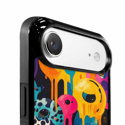 iPhone 17 Air Case — Melting Aliens Pattern Hundreds Of Alien, Custom Designed Case Cover