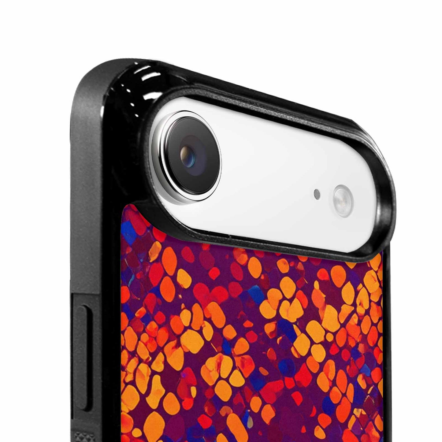 iPhone 17 Air Case — Dark Snake Print Original Art, Custom Printed Phone Case