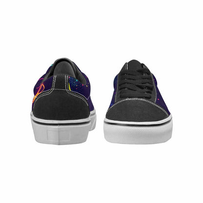 WOMEN'S Space Galaxy Astronaut Canvas Lace-Up Dark Academia Sneakers