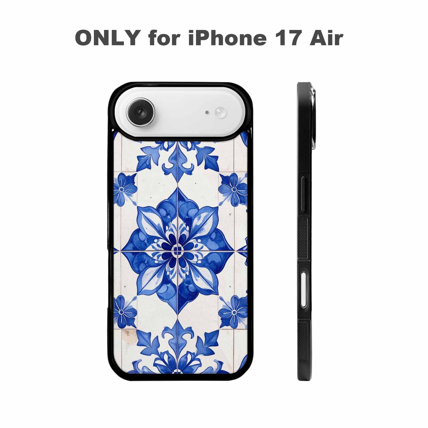 iPhone 17 Air Case — Mexican Talavera Tile Pattern Floral, Unique Phone Case Design