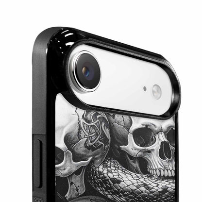 iPhone 17 Air Case — Skull Dark Art Gothic Print Gothic, Custom Phone Case