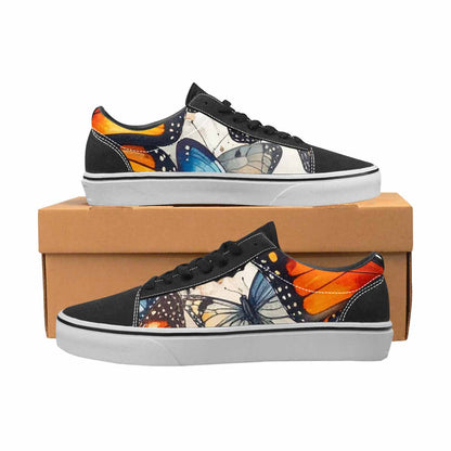 WOMEN'S Butterfly Wing Canvas Lace-Up Vivid Sneakers