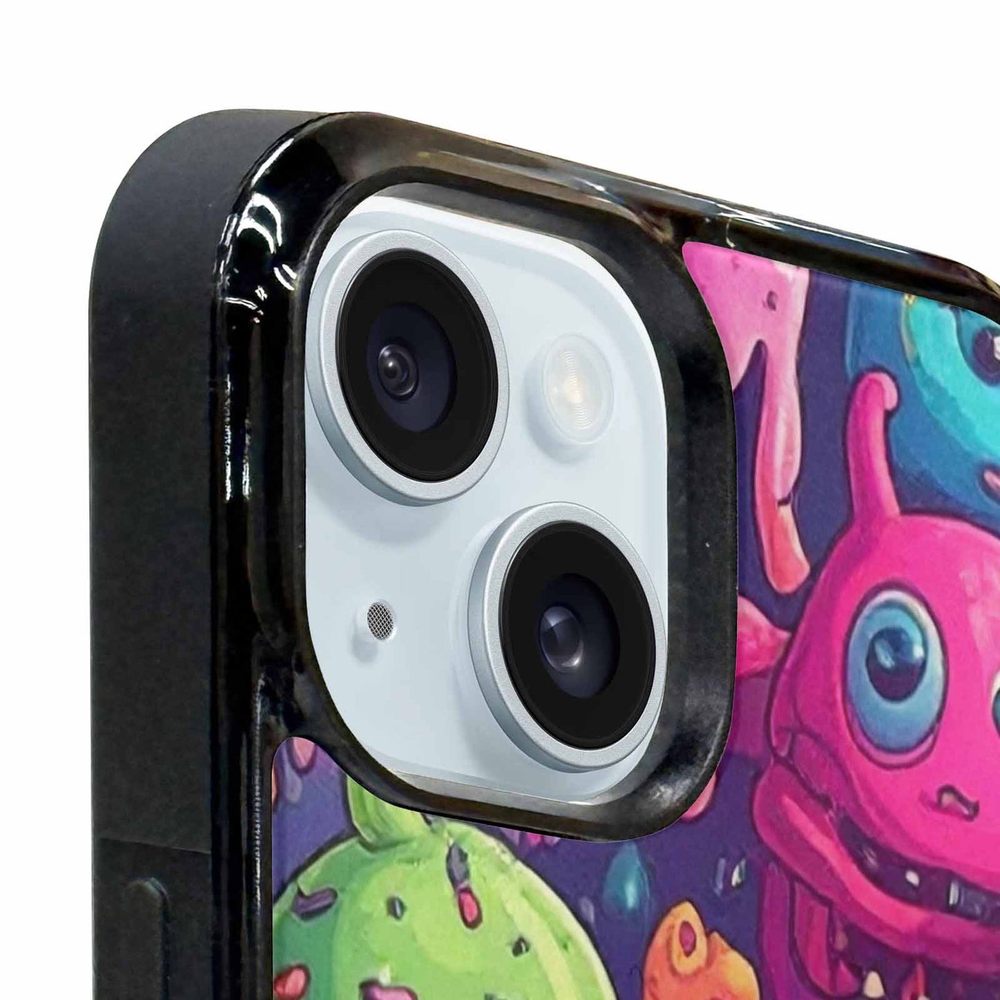 iPhone 15 Plus Case — Melting Ice Cream Monster Charac, Original Design Phone Case