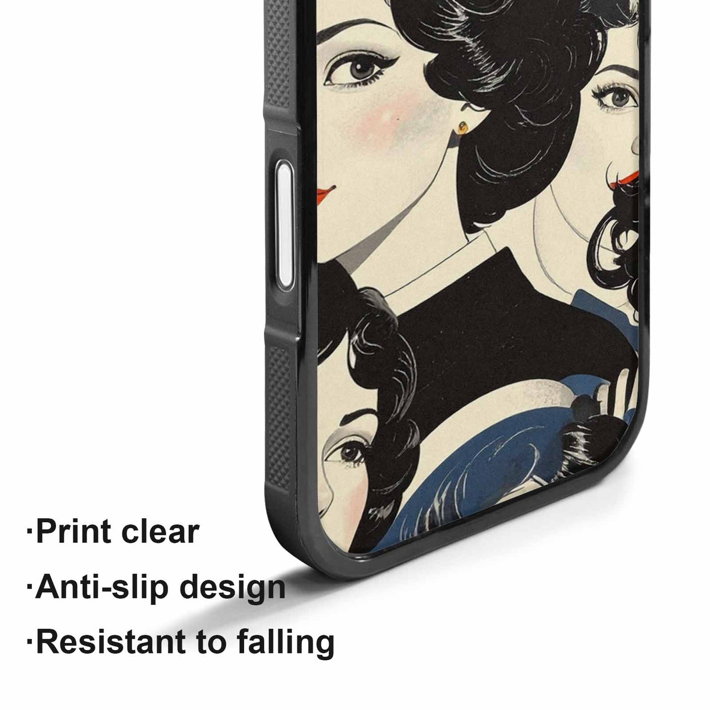iPhone 17 Case — Seamless Repeating Pattern Of Retro Vintage, Original Design Phone Case