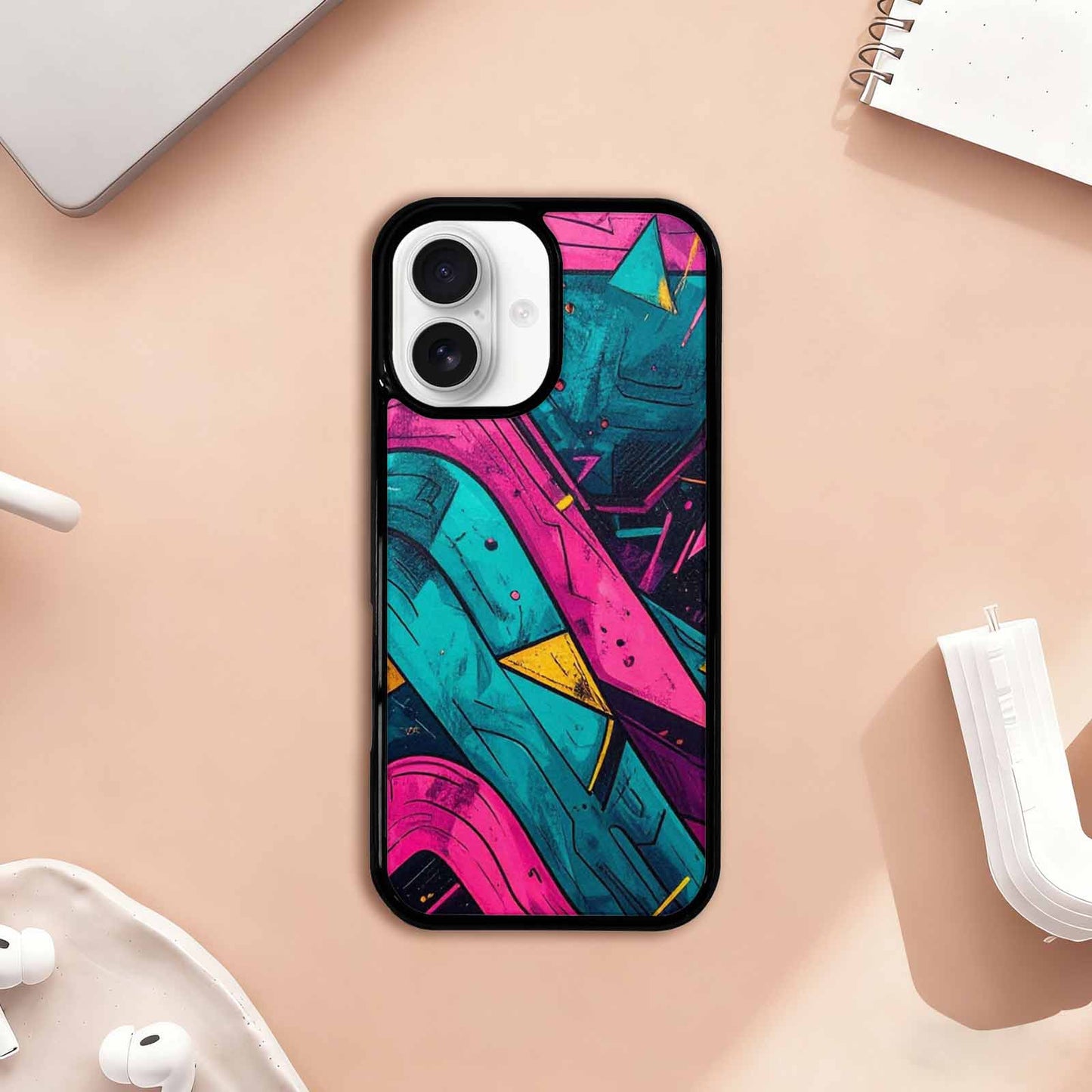 iPhone 17 Case — Seamless Tileable Pattern Of Original Art, Original Design Phone Case