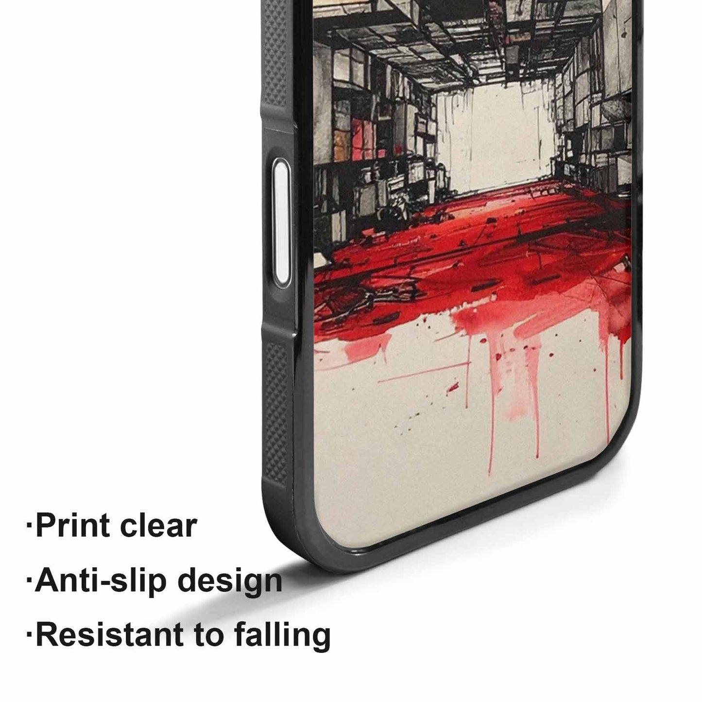 iPhone 17 Case — Liminal Space Fragment Black Galaxy Space, Unique Phone Case Design