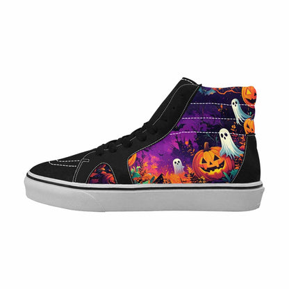 MEN'S Halloween Print High Top Canvas Dreamcore Sneakers