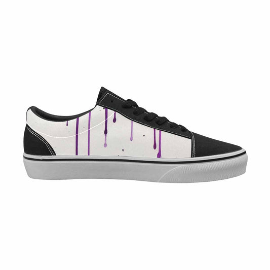 WOMEN'S Animal Print Lace-Up Canvas Grunge Custom Shoes