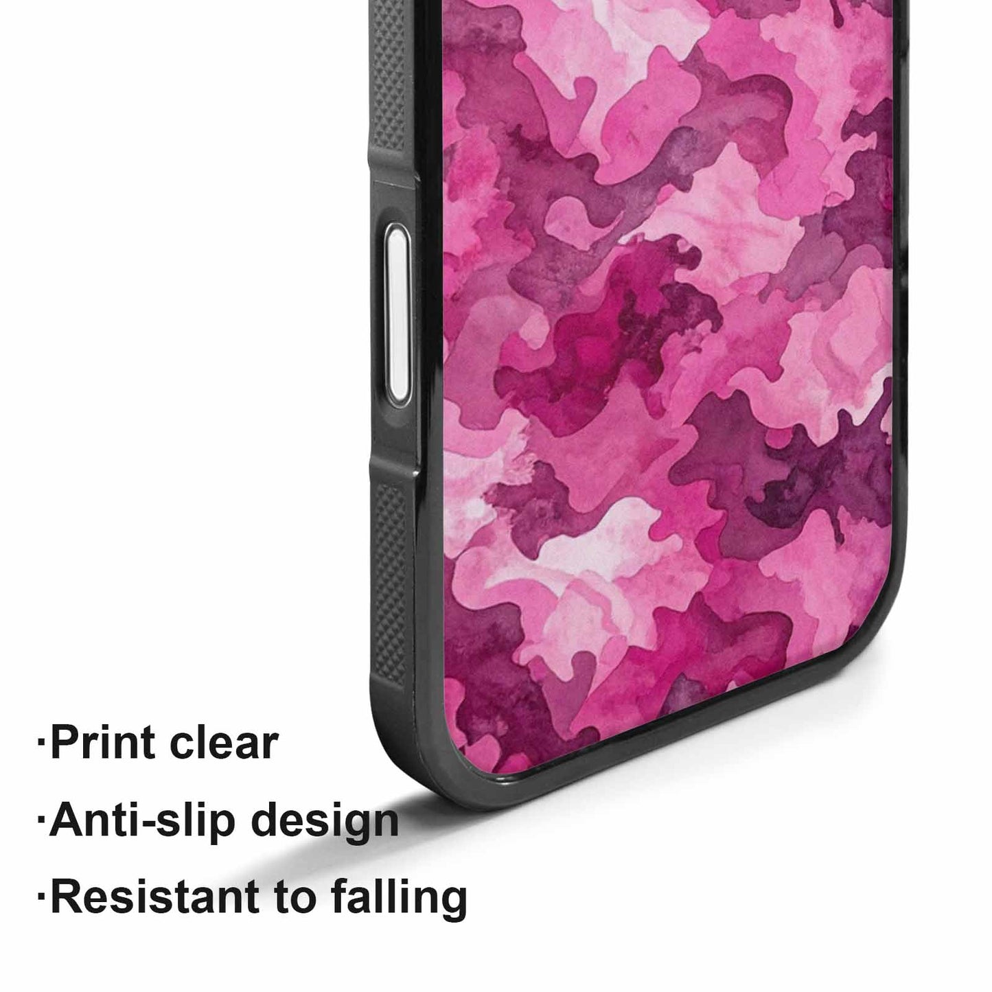 iPhone 17 Case — Small Military Camouflage Blotch Camo, Custom Print Case Cover