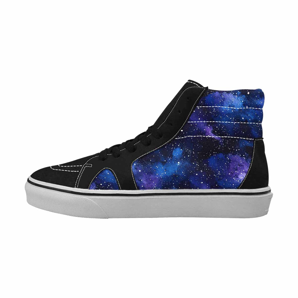 MEN'S Galaxy Art - High Top Canvas Wallpaper Art Shoes