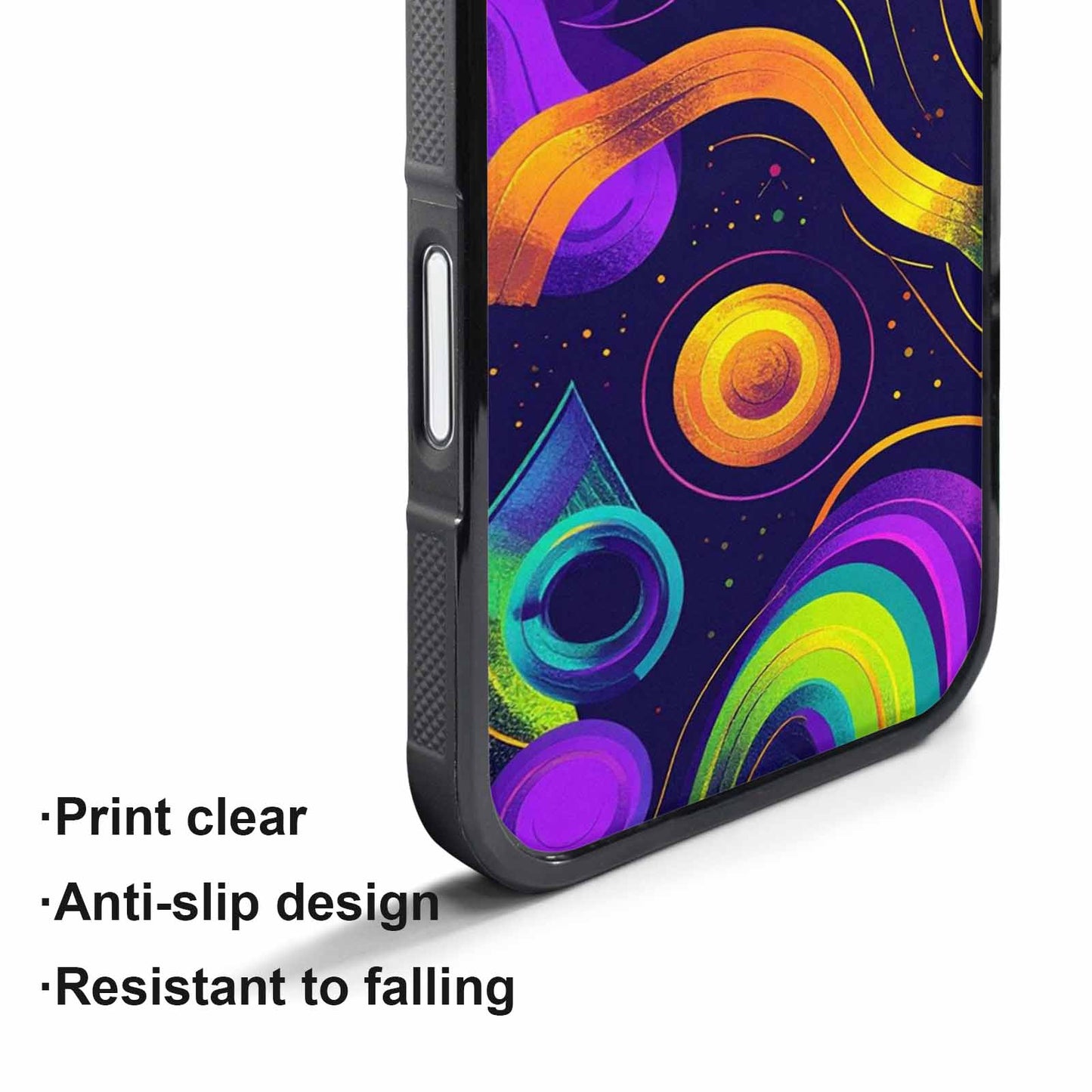 iPhone 17 Pro Case — Disco Cartoon Art Pattern Cartoon Cute, Personalized Phone Case