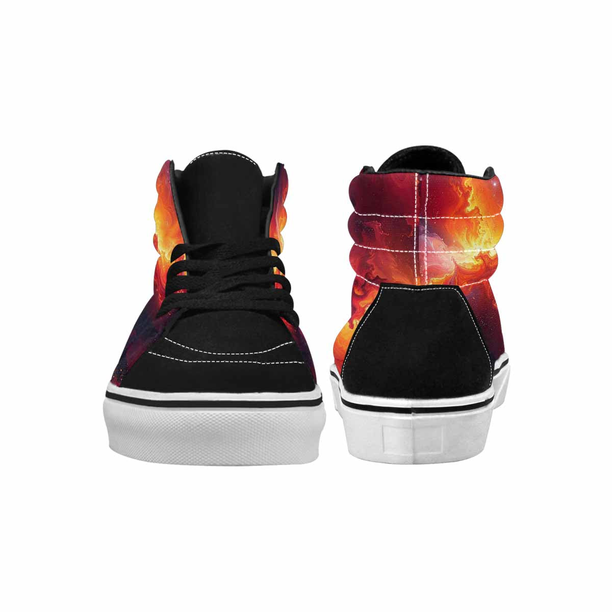 MEN'S Galaxy Art - High Top Canvas Y2K Custom Sneakers
