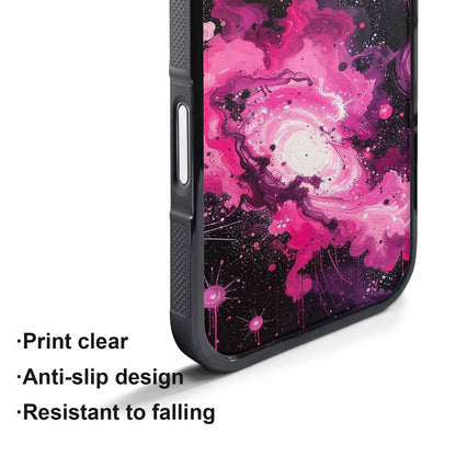 iPhone 17 Pro Max Case — Galaxy Nebula Black &amp; Galaxy Space, Custom Made Phone Cover