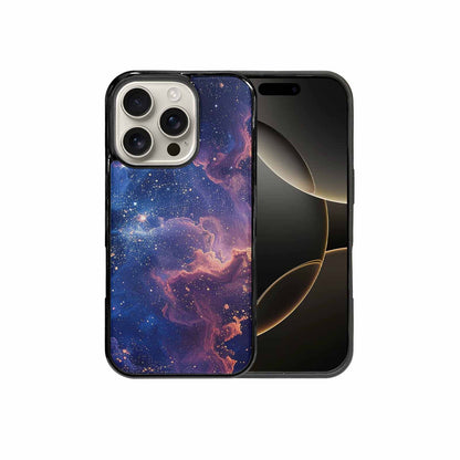 iPhone 16 Pro Case — Nebula Texture With Dense Star Cluster, Custom Phone Case