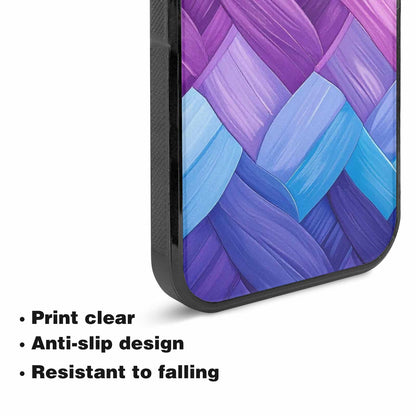 iPhone 15 Plus Case — Bisexual Flag Color Theme Small Rainbow, Custom Print Case Cover