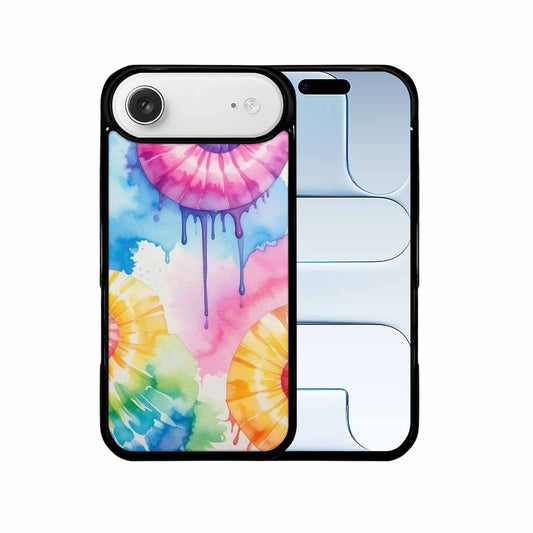 iPhone 17 Air Case — Dripping Tie Dye Spiral Custom Tie, Custom Designed Case Cover